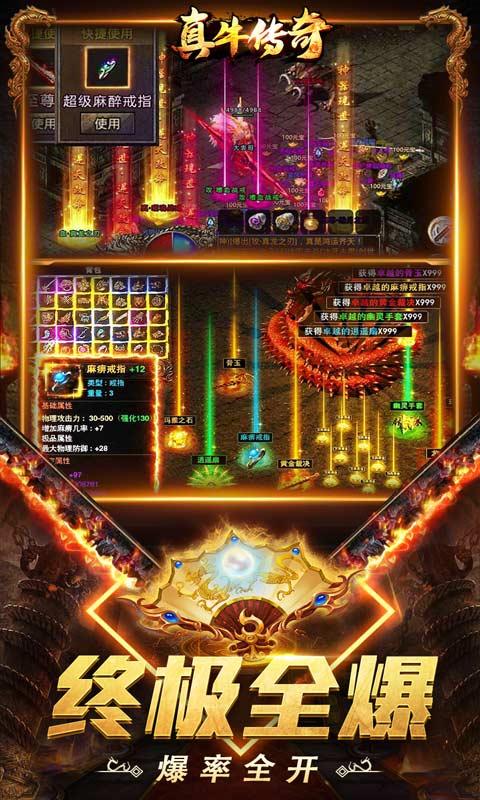 真牛传奇（免充爆爆爆超变）游戏截图2