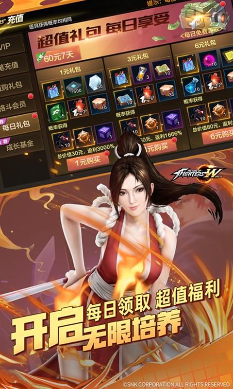 拳皇世界（疯狂零元购）游戏截图5