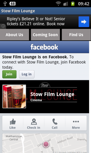 Stow Film Lounge