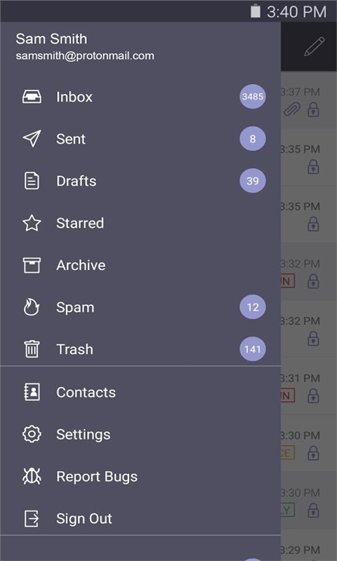 邮件加密ProtonMailv1.4.1Android版