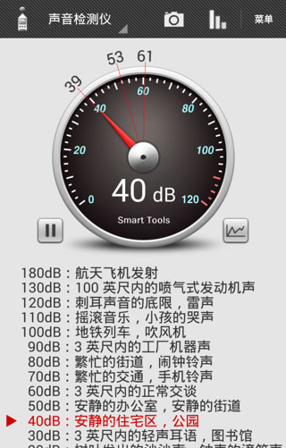 Sound Meter Pro声音检测仪软件截图1