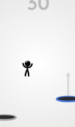 火柴人跳洞游戏截图4