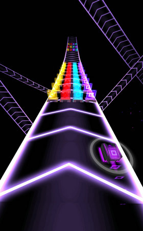 彩色道路游戏3D游戏截图1