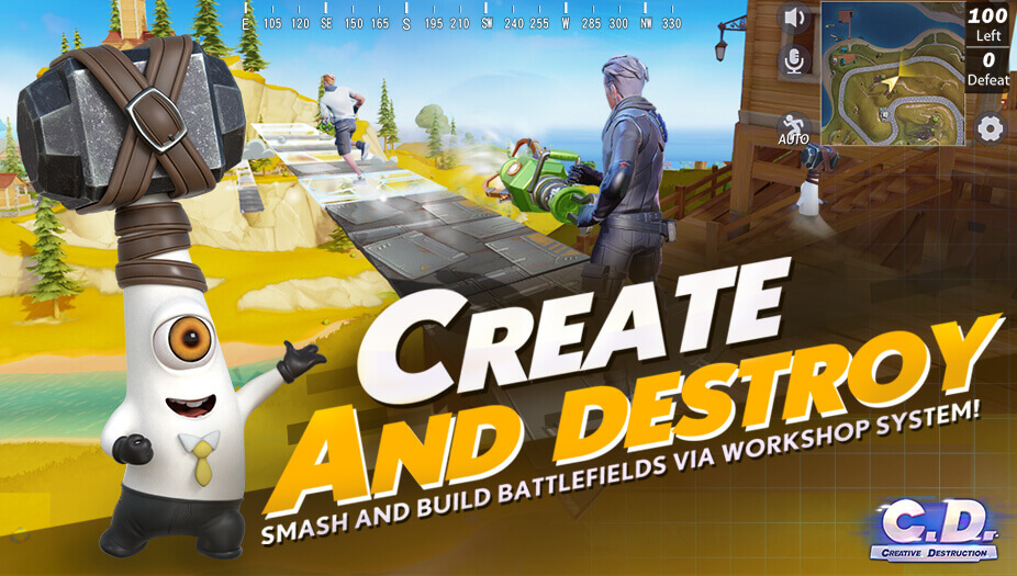 CreativeDestruction手游游戏截图5