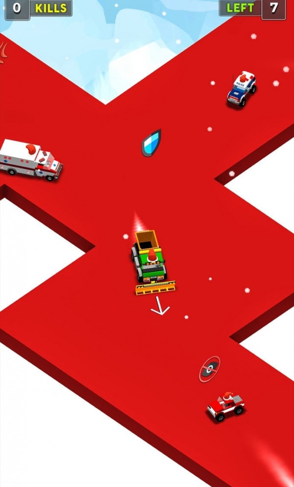 BattleCarsBumper.io游戏截图3