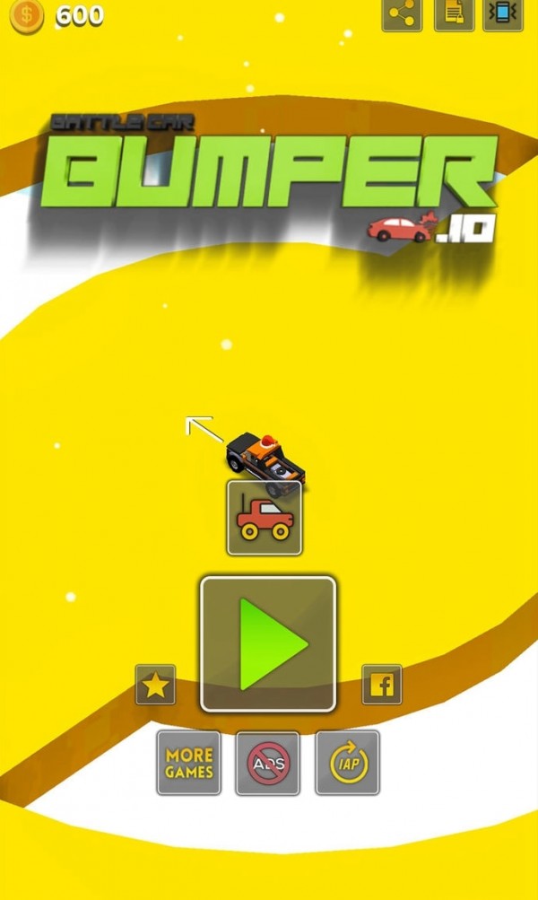 BattleCarsBumper.io游戏截图1