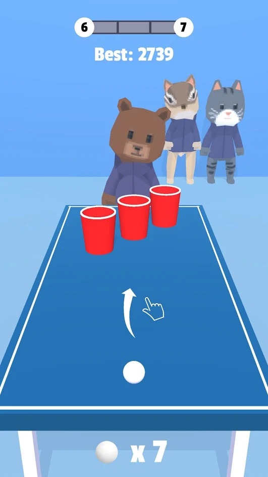啤酒乒乓球截图2