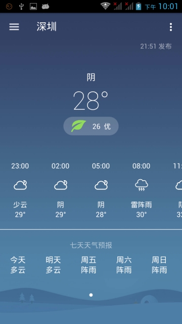 随手天气软件截图2