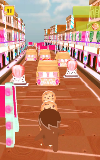 糖果人跑步3D游戏截图2