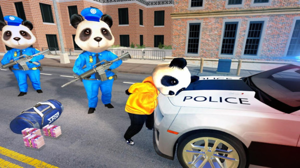 美国熊猫警察绳索英雄截图3